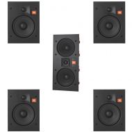 JBL Arena 5.0 Home Theater System with 4 JBL Arena 6IW In-Wall Loudspeakers and 1 JBL Arena 55IW In-Wall Loudspeaker