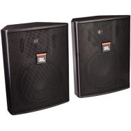 JBL Control 25 Cabinet Speaker Compact IndoorOutdoor, 2 Way, 5.25 Inch Woofer, White- PAIR