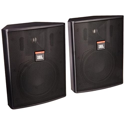 제이비엘 JBL Control 25 Cabinet Speaker Compact IndoorOutdoor, 2 Way, 5.25 Inch Woofer, White- PAIR