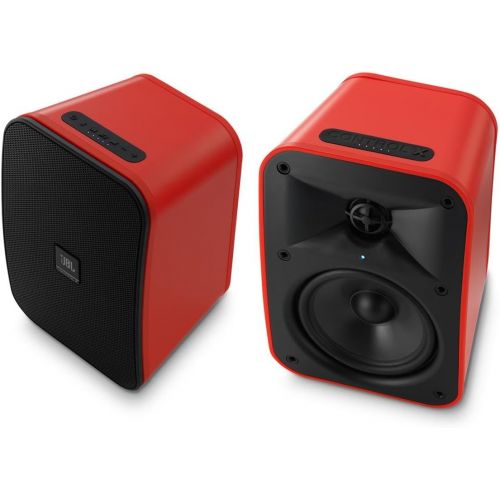 제이비엘 JBL Control X Wireless Portable Stereo Bluetooth Speakers, Red
