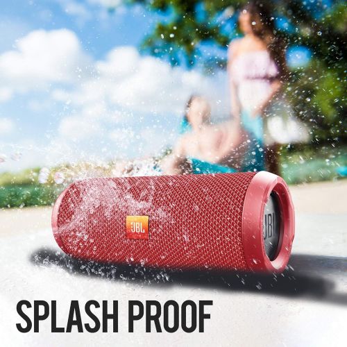 제이비엘 JBL Flip 3 Splashproof Portable Bluetooth Speaker, Black