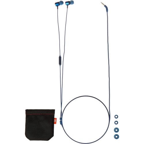 제이비엘 JBL Live 100 In-Ear Headphones with In-Line Microphone and Remote (Red)