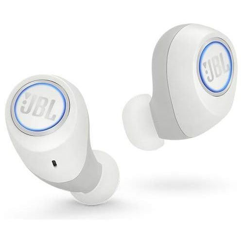 제이비엘 JBL Free X Truly Wireless in-Ear Headphones with Built-in Remote and Microphone (White)