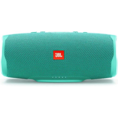 제이비엘 JBL Charge 4 Portable Waterproof Wireless Bluetooth Speaker Bundle with Anker 2-Port Car Charger - Red