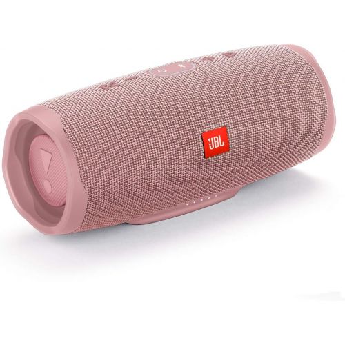 제이비엘 JBL Charge 4 Portable Waterproof Wireless Bluetooth Speaker Bundle - (Pair) Black