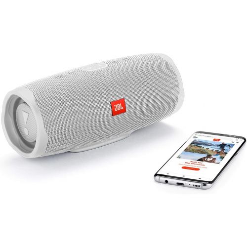 제이비엘 JBL Charge 4 Waterproof Wireless Bluetooth Speaker Bundle with Portable Hard Case - Gray