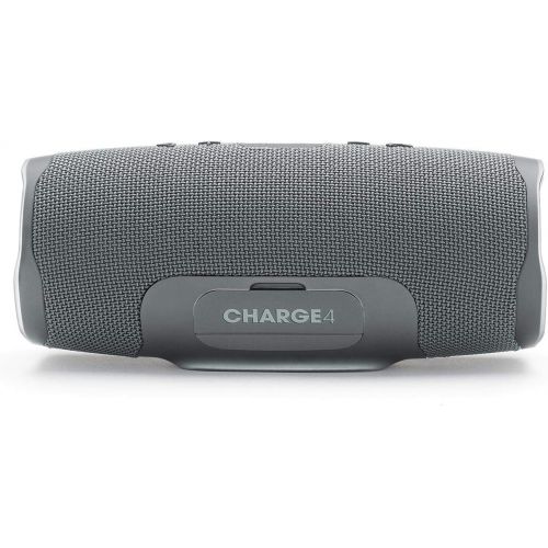 제이비엘 JBL Charge 4 Waterproof Wireless Bluetooth Speaker Bundle with Portable Hard Case - Gray