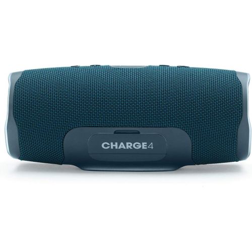 제이비엘 JBL Charge 4 Waterproof Wireless Bluetooth Speaker Bundle with Portable Hard Case - Gray