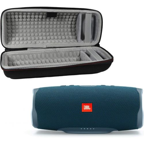 제이비엘 JBL Charge 4 Waterproof Wireless Bluetooth Speaker Bundle with Portable Hard Case - Gray