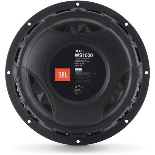 제이비엘 JBL Club WS1000 800W 10 Club Series 2 or 4-Ohm Selectable Shallow-mount Subwoofer