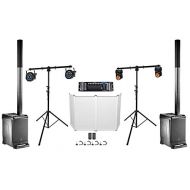 JBL DJ Pack-2) EON One Array Speakers+Facade+Controller+Pars+Moving Heads+Stands