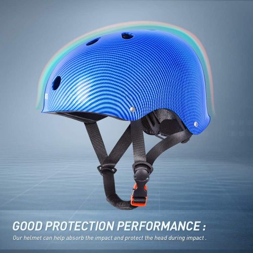  JBM Skateboard Helmet Adult Skateboard Helmet for Adults Skate Helmet Skating Helmet for Youth Skateboarding Helmet Scooter Helmets Adult Helmet for Multi-Sports Roller Skate Inlin