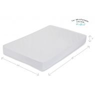 L.A. Baby LA Baby 3” Waterproof MiniPortable Crib Mattress Pad with Embossed Cover  Non Full Size