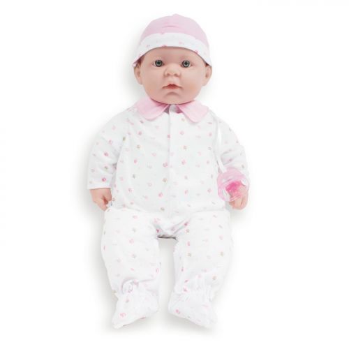  JC Toys, La Baby 20-inch Pink Washable Soft Baby Doll with Baby Doll Accessories, Designed by Berenguer
