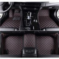 JD LIGAPLO Car Floor Mats Custom Fit All-Weather 3D Covered Car mat Carpet FloorLiner Floor Auto Mats for BMW F15 E70 X5 2007-2017 (Black red, E70 2008)