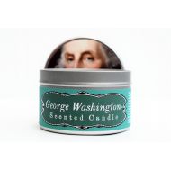 JDandKateIndustries George Washington Scented Candle | Funny Gift for Dad | History Buff Gift | Funny Fathers Day Gift