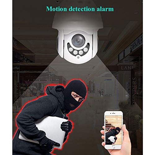  JDkeji Wireless Smart Camera, Waterproof WiFi Smart Monitor Home Mobile Phone Remote Viewing Two-Way Voice Outdoor Ball Machine