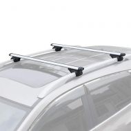 JEGS K KARL Cargo Roof Luggage Racks, Cross Bars Adjustable for Cars (51 Inch)