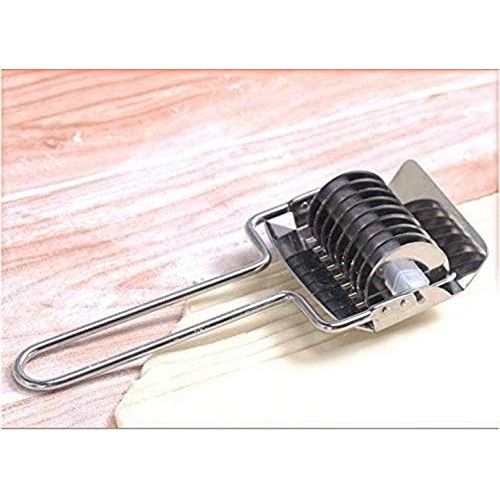  JER Edelstahl Noodle Maker Maschinen, der manuelle Noodle Maker, Pasta Spaghetti Teig Cutter Kueche Kochen Tools Geback Werkzeug Alltagsgebrauchsgegenstande