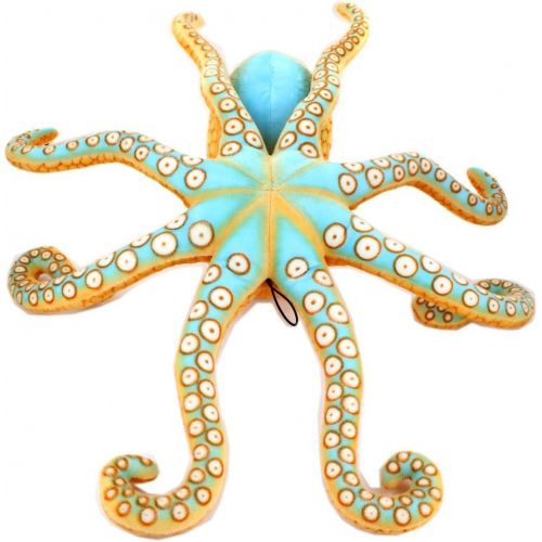  JESONN Giant Realistic Stuffed Marine Animals Soft Plush Toy Octopus (21.6 Inch)