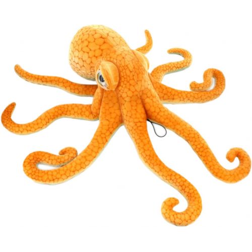  JESONN Giant Realistic Stuffed Marine Animals Soft Plush Toy Octopus (21.6 Inch)