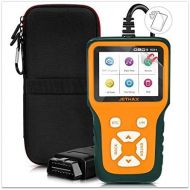JETHAX Handheld OBD2 Scanner, Car Fault Code Reader Diagnostic Scan Tool Compatible with All Vehicles 1996 and Newer, Check I/M Readiness, 02 Sensor, EVAP Systems