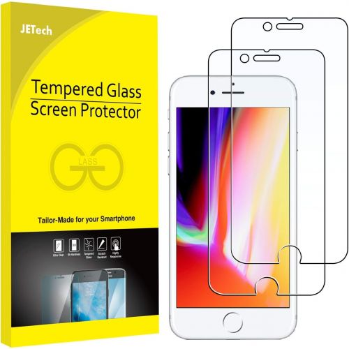  [아마존베스트]JETech Screen Protector for Apple iPhone 8 and iPhone 7, 4.7-Inch, Tempered Glass Film, 2-Pack