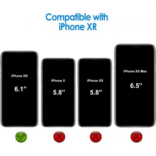 [아마존베스트]JETech Case for Apple iPhone XR 6.1-Inch, Shock-Absorption Bumper Cover, HD Clear