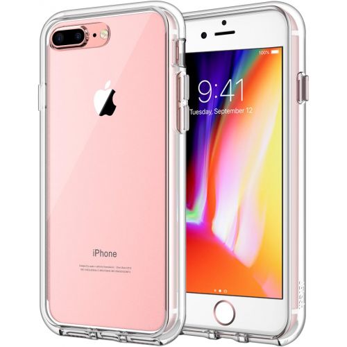  [아마존베스트]JETech Case for Apple iPhone 8 Plus and iPhone 7 Plus 5.5-Inch, Shock-Absorption Bumper Cover, Anti-Scratch Clear Back (HD Clear)