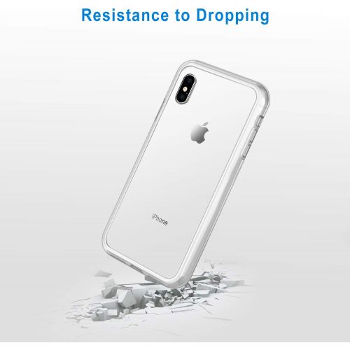  [아마존베스트]JETech Case for iPhone Xs Max 6.5-Inch, Shock-Absorption Bumper Cover (HD Clear)