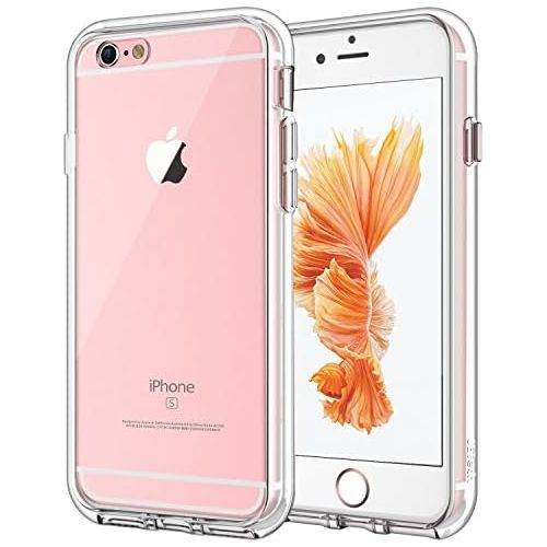  [아마존베스트]JETech Case for Apple iPhone 6 Plus and iPhone 6s Plus 5.5-Inch, Shock-Absorption Bumper Cover, Anti-Scratch Clear Back, HD Clear