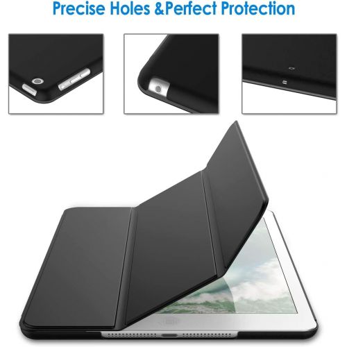  [아마존베스트]JETech Case for Apple iPad Air 1st Edition (NOT for iPad Air 2), Smart Cover with Auto Wake/Sleep, Black