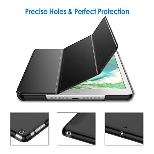  [아마존베스트]JETech Case for iPad Mini 1 2 3 (NOT for iPad Mini 4), Smart Cover with Auto Sleep/Wake, Black