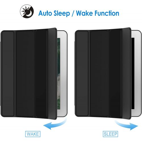  [아마존베스트]JETech Case for iPad 2 3 4 (Old Model), Smart Cover with Auto Sleep/Wake, Black