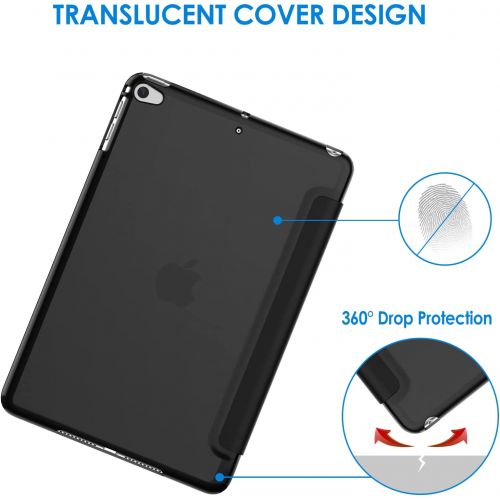  [아마존베스트]JETech Case for iPad Mini 5 (2019 Model 5th Generation), Smart Cover with Auto Sleep/Wake, Black