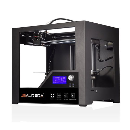  JGAURORA 3D Printer Desktop FDM 3D Printers Metal Frame Professional High Resolution Stable Working 3D Printing Machine,Printing Size 280x180x180mm LCD Display Industry and Educati