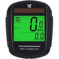 JGRZF Bike Computer Bicycle Wireless Speedometer and Odometer Waterproof Backlight with Digital LCD Display for Outdoor Cycling and Fitness Multi Function (Wireless Computer)