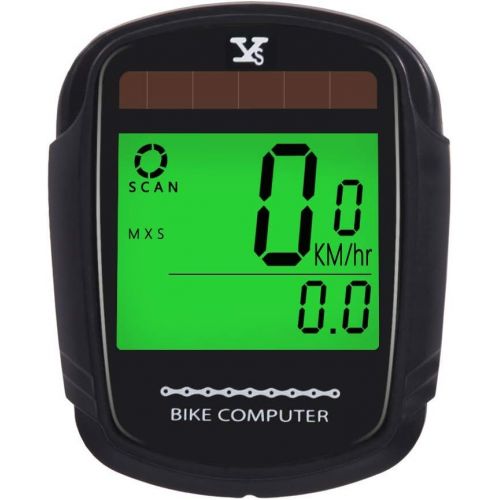  JGRZF Bike Computer Bicycle Wireless Speedometer and Odometer Waterproof Backlight with Digital LCD Display for Outdoor Cycling and Fitness Multi Function (Wireless Computer)