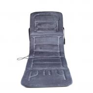JHKJ Shiatsu Back & Neck Seat Cushion Massager Chair - Vibration Body Full Body Heating Massage Mat, for Home & Office,Gray