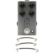 JHS Moonshine V2 Overdrive Pedal with Patch Cables