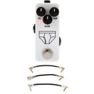 JHS Whitey Tighty Mini FET Compressor Pedal with Patch Cables