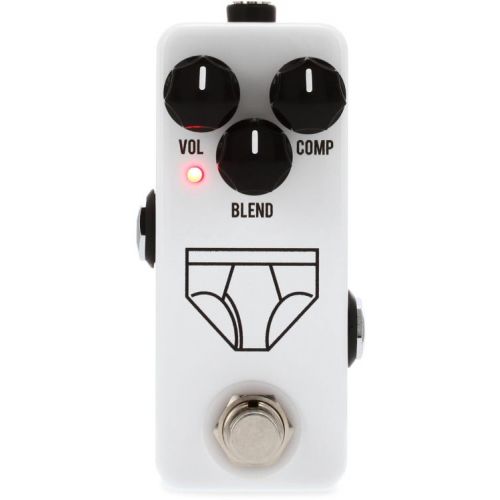  JHS Whitey Tighty Mini FET Compressor Pedal with Patch Cables