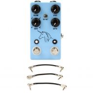 JHS Unicorn V2 Analog Uni-Vibe Pedal with Patch Cables