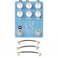 JHS Artificial Blonde - Madison Cunningham Artist Signature Vibrato Pedal with Patch Cables