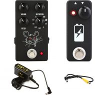 JHS PackRat 9-way Rodent-style Distortion and Volture 9V Voltage Sag Pedal Bundle