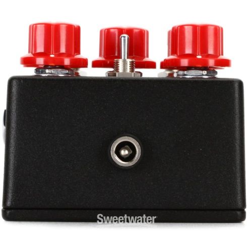  JHS AT (Andy Timmons) Drive V2 Pedal - Black with Red Logo - Sweetwater Exclusive