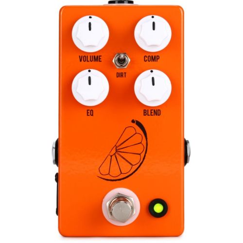  JHS Pulp 'N' Peel V4 Compressor Pedal with Patch Cables