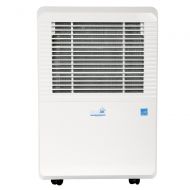 JHS Ideal-Air Dehumidifier | 80 Pint | Portable, LED Display w/ Dehumidistat and Timer Included - Perfect for home, office, garage, shop, marine and RV applications - UL Listed.