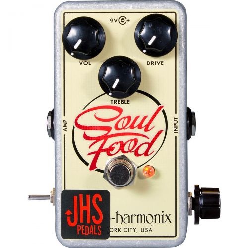  JHS Pedals},description:Electro Harmonix recently released the Soul Food, which is a very accurate reproduction of the Klon. JHS adds a 3-way clipping toggle that gives you stock E