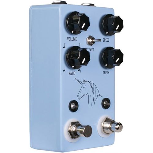  JHS Pedals JHS Unicorn V2 Analog Univibe with Tap Tempo Guitar Effects Pedal